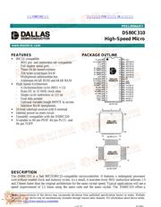 DS80C310 datasheet.datasheet_page 1