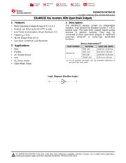 SN74HC05N datasheet.datasheet_page 1