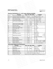 IRF540PBF 数据规格书 2