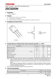 2SC5200-O(S1,F,S) datasheet.datasheet_page 1