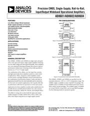 AD8602ARMZ Datenblatt PDF