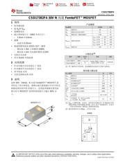 CSD17382F4 datasheet.datasheet_page 1