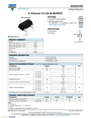 SI2333CDS-T1-GE3 datasheet.datasheet_page 1