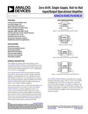 AD8629 Datenblatt PDF