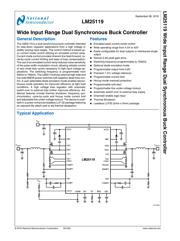 LM25119PSQE datasheet.datasheet_page 1