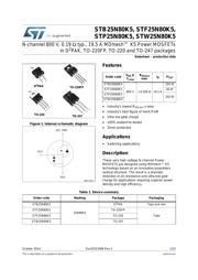 STF25N80K5 datasheet.datasheet_page 1