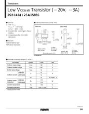 2SB1424 T100R datasheet.datasheet_page 1