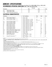 ADMC401 数据规格书 2