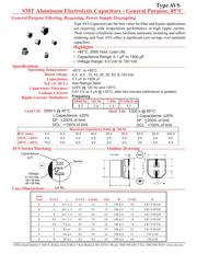 AVS107M25E16B-F 数据规格书 1