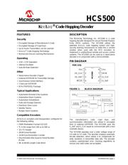 HCS500/P 数据规格书 1