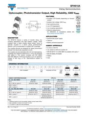 SFH615A-3 Datenblatt PDF