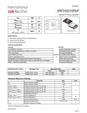 IRFH5010TRPBF datasheet.datasheet_page 1