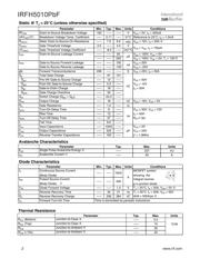 IRFH5010TRPBF datasheet.datasheet_page 2