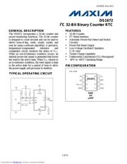 DS1672 datasheet.datasheet_page 1