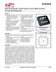 SI5324A-C-GM Datenblatt PDF