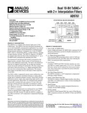 AD9761ARS datasheet.datasheet_page 1