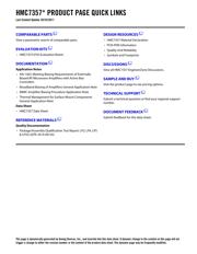 HMC7357LP5GE datasheet.datasheet_page 2