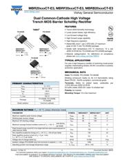 MBRB20100CT-E3/8W 数据规格书 1