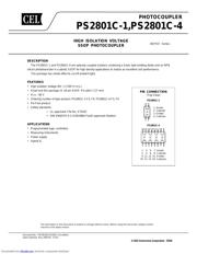 PS2801C-4 datasheet.datasheet_page 1