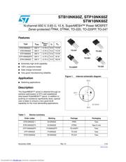 STB10NK60ZT4 datasheet.datasheet_page 1