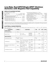 MAX4901EBL-T datasheet.datasheet_page 2