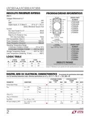 LTC203CS datasheet.datasheet_page 2