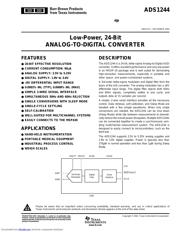 ADS1244IDGST datasheet.datasheet_page 1