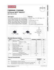 FQB50N06TM datasheet.datasheet_page 2