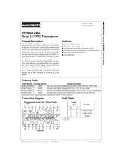 MM74HC245AWMX datasheet.datasheet_page 1