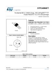 STP140N6F7 数据规格书 1