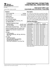 CD74HC541EG4 datasheet.datasheet_page 1