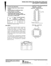 SN74ALS521N 数据规格书 1