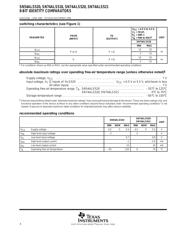 SN74ALS521N 数据规格书 6