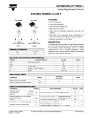 42CTQ030S Datenblatt PDF