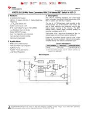 LM2731 Datenblatt PDF