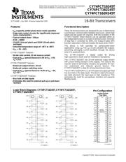 CY74FCT162245ETPVC datasheet.datasheet_page 1