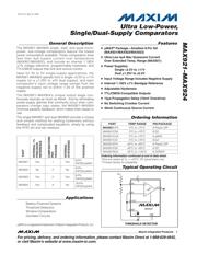 MAX921ESA+T datasheet.datasheet_page 1