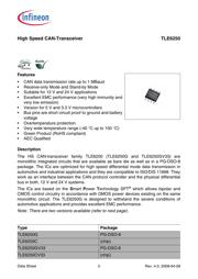 TLE6250G-V33 datasheet.datasheet_page 3