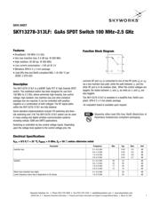SKY13278-313LF datasheet.datasheet_page 1