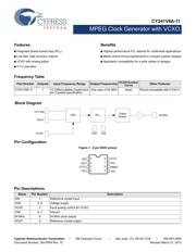 CY241V8ASXC-11 datasheet.datasheet_page 1