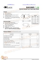 BAV16WS T6 数据规格书 1