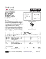 IRLML6302 Datenblatt PDF