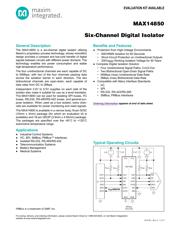 MAX14850ASE+ Datenblatt PDF