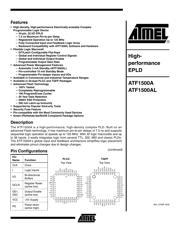 ATF1500A-10AC 数据规格书 1