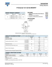 SI2333CDS-T1-E3 datasheet.datasheet_page 1