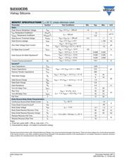 SI2333CDS-T1-E3 datasheet.datasheet_page 2