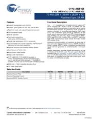 CY7C1480BV25-167AXC datasheet.datasheet_page 1