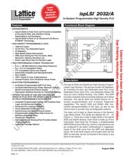 ISPLSI2032A-80LTN44 datasheet.datasheet_page 1