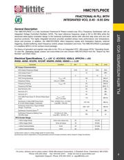 HMC767LP6CE datasheet.datasheet_page 5