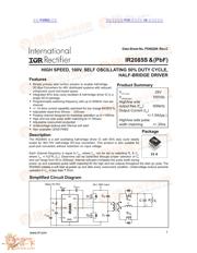 IR2085S 数据规格书 1